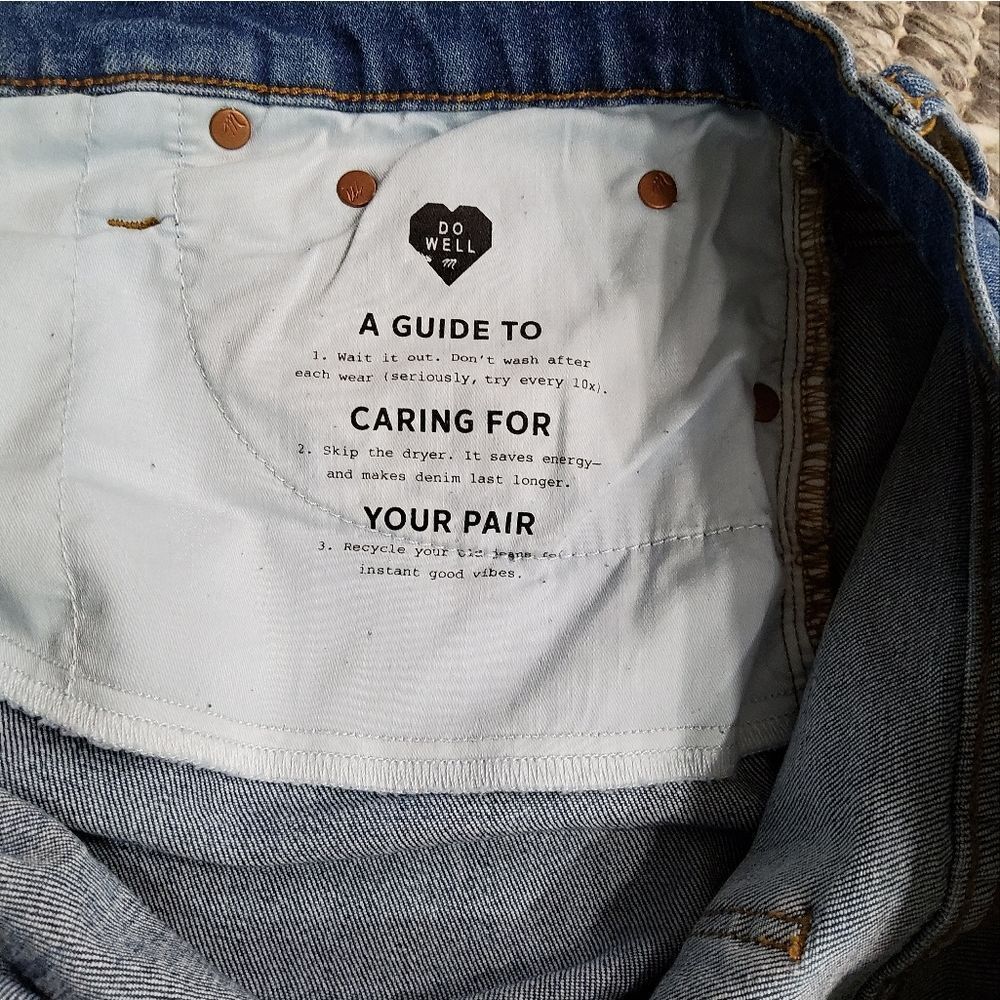 Madewell High Rise Denim Shorts Size 30 - Picture 9 of 15